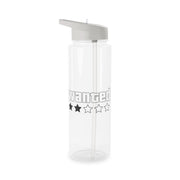 Wanted - Video Game Clear Water Bottle 6