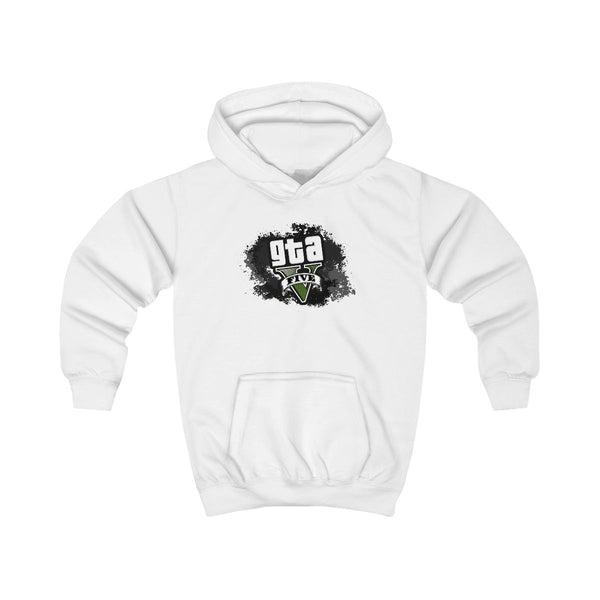 Five - Video Game Kids Hoodie White Front
