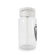 Green Five - Video Game Clear Water Bottle 3