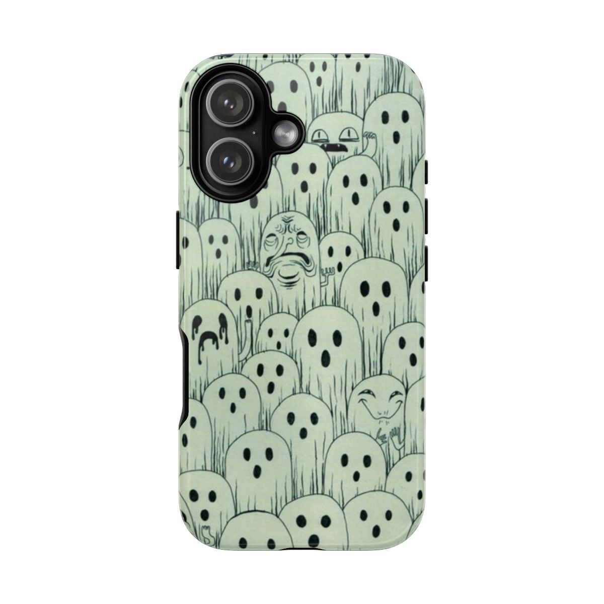 Droopy Ghost Pattern Phone Case