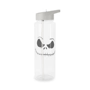 Pink Jack Skeleton Clear Water Bottle 7
