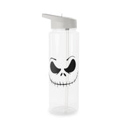 Pink Jack Skeleton Clear Water Bottle 6