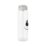 Pink Jack Skeleton Clear Water Bottle 8
