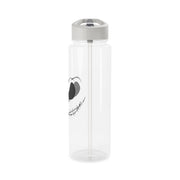 Pink Jack Skeleton Clear Water Bottle 9