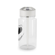 Pink Jack Skeleton Clear Water Bottle 4