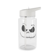 Pink Jack Skeleton Clear Water Bottle 2