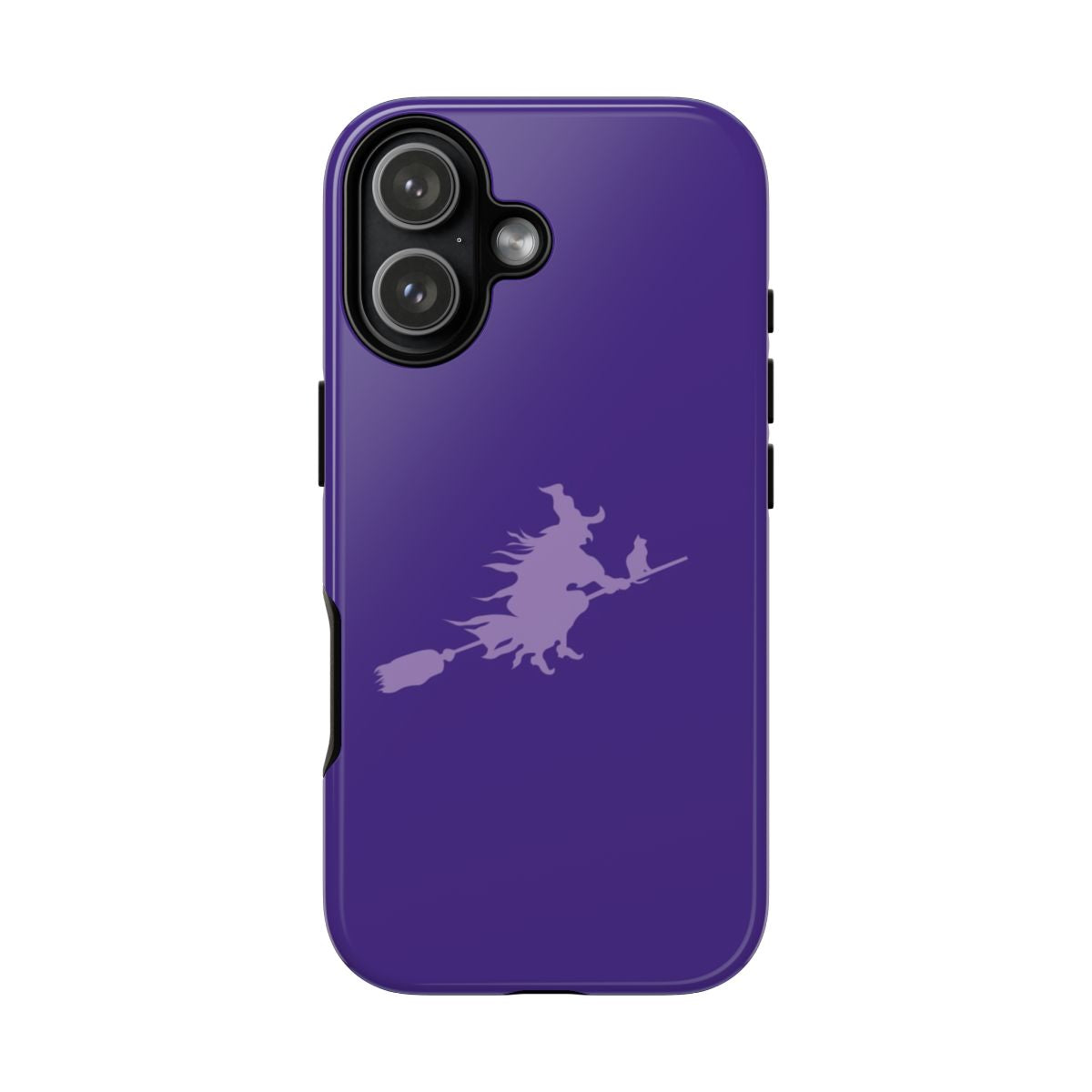 Witch And Cat - Halloween Phone Case