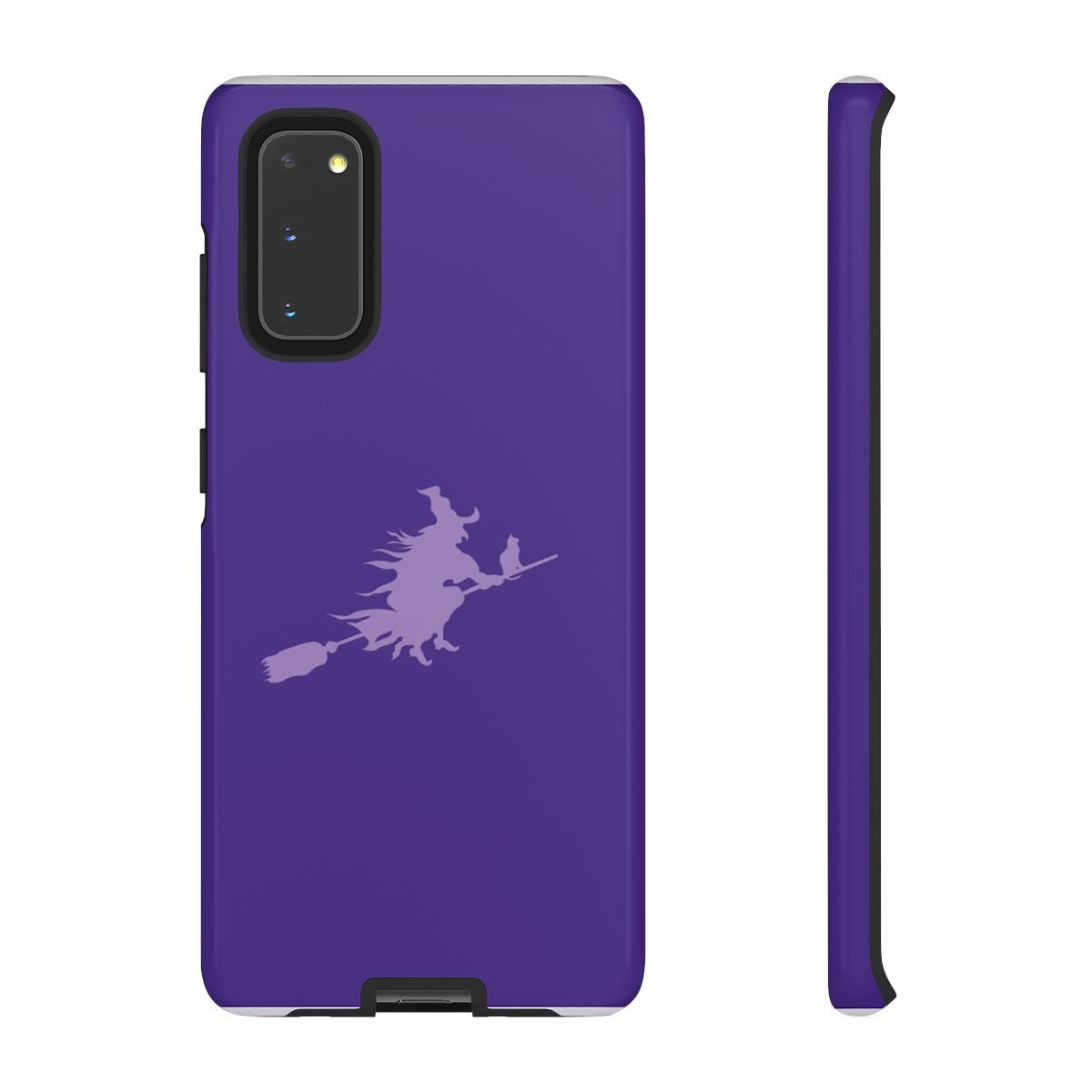 Witch And Cat - Halloween Phone Case