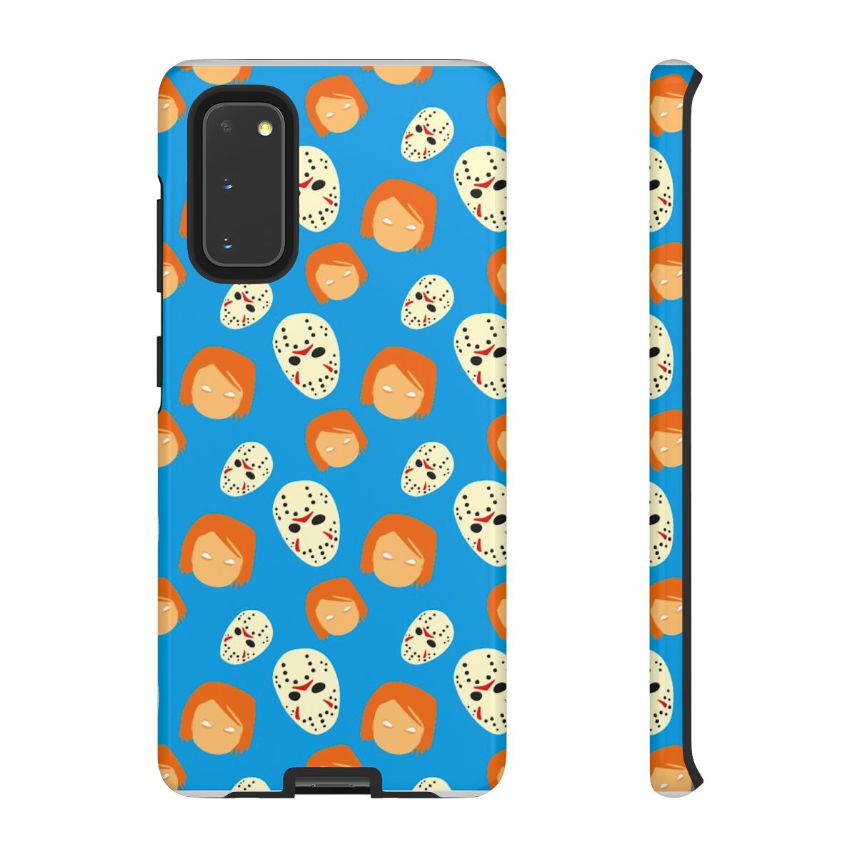Chucky And Jason Pattern - Halloween Phone Case