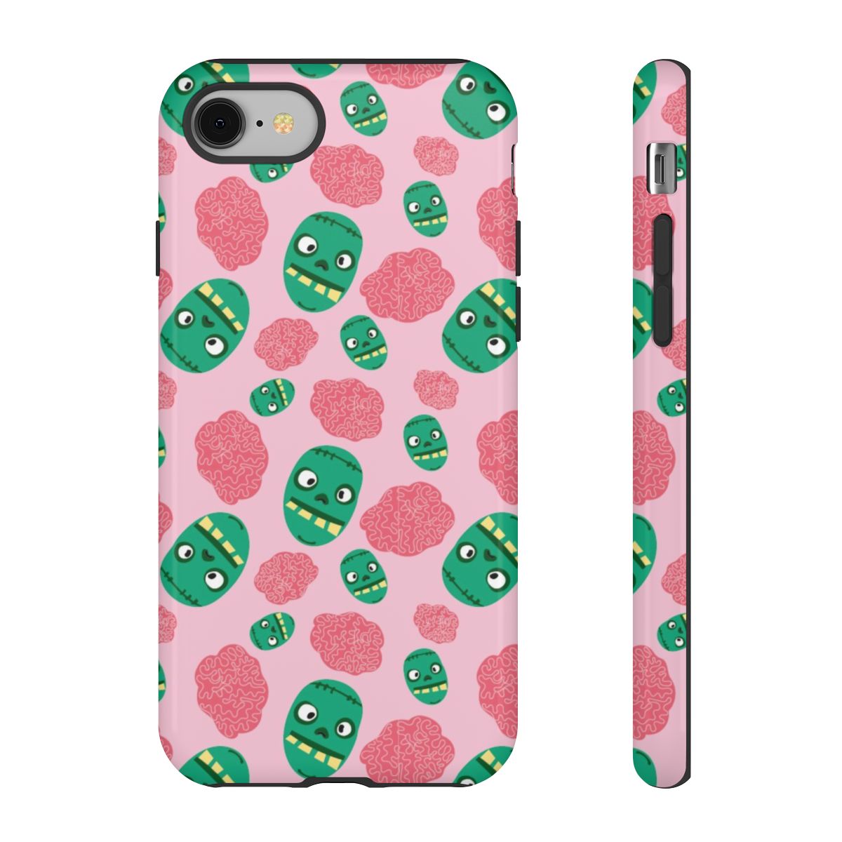 Frankenstein And Brains - Halloween Phone Case