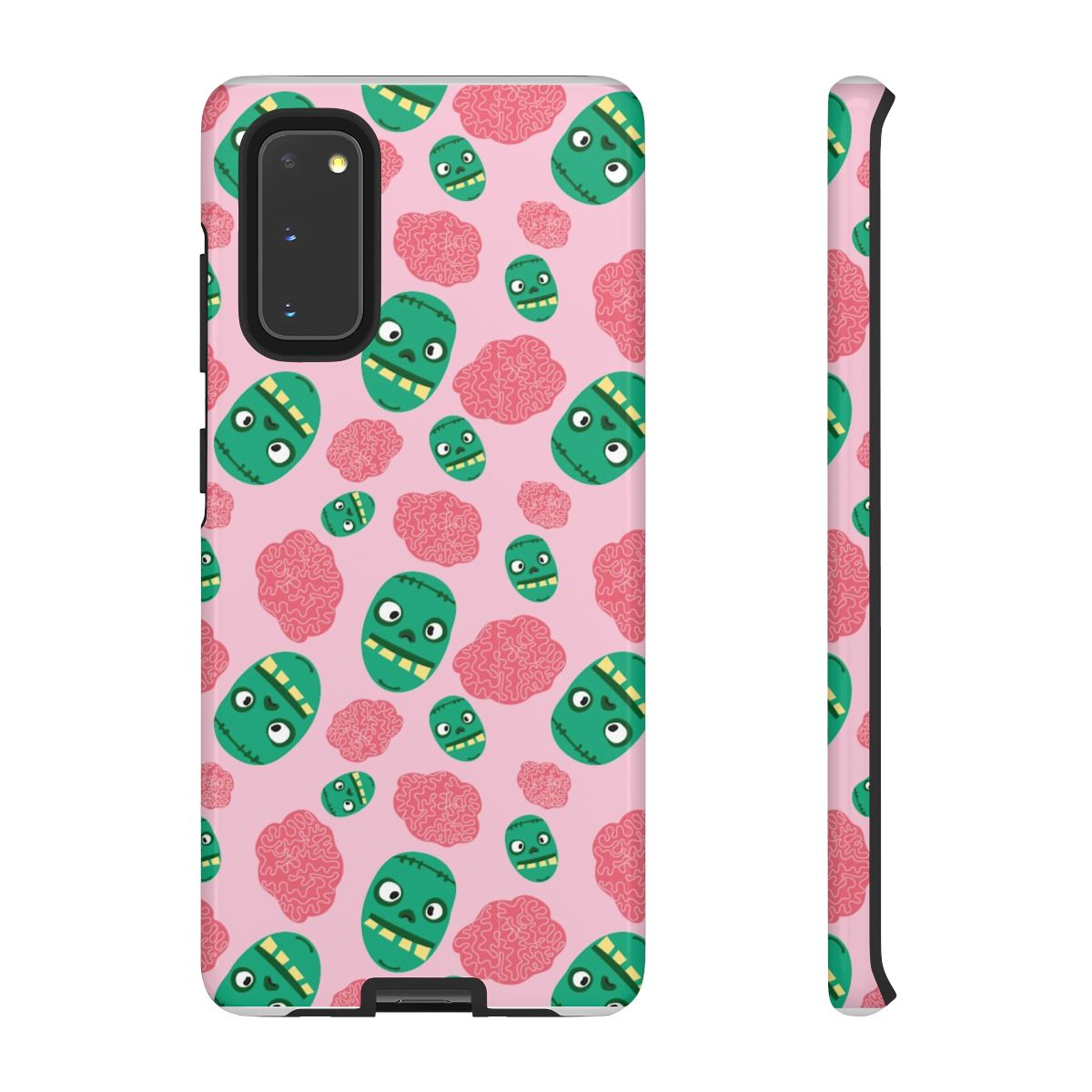 Frankenstein And Brains - Halloween Phone Case