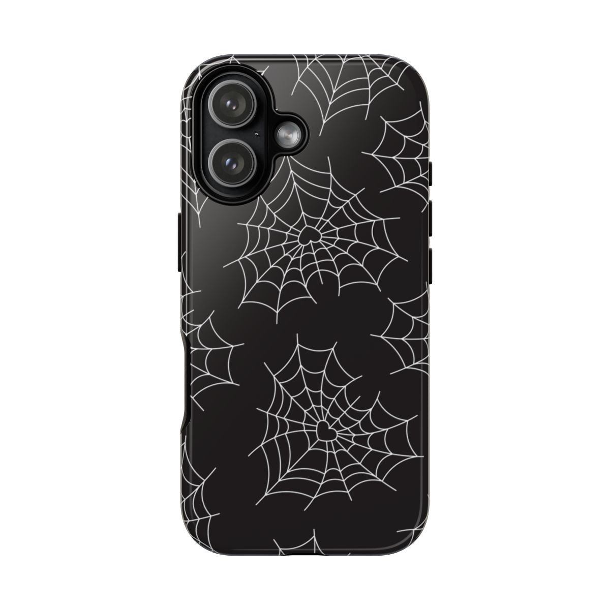 Spiderweb Hearts Pattern Phone Case