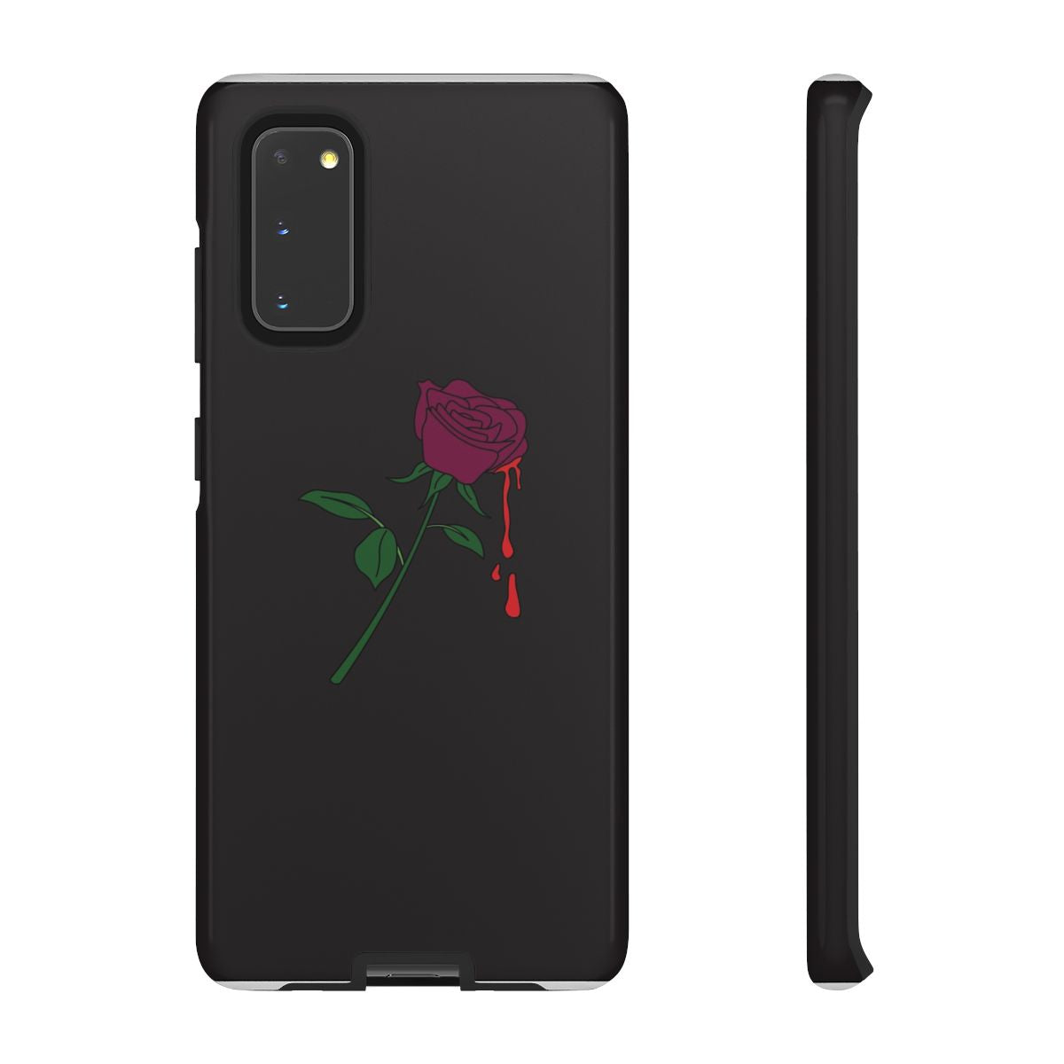 Dark Pink Rose Phone Case
