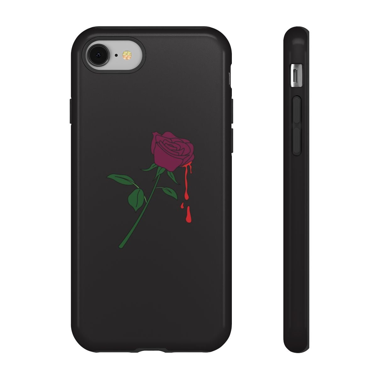 Dark Pink Rose Phone Case