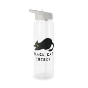 Black Cat Energy Clear Water Bottle 6