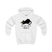 Black Cat Energy Kids Hoodie 1