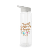 I Suspect The Nargles Are Behind It Clear Water Bottle 6