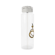 Glasses & Scar Clear Water Bottle 8