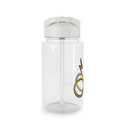 Glasses & Scar Clear Water Bottle 3