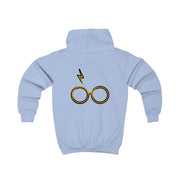 Glasses & Scar Kids Hoodie 7