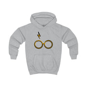 Glasses & Scar Kids Hoodie 4