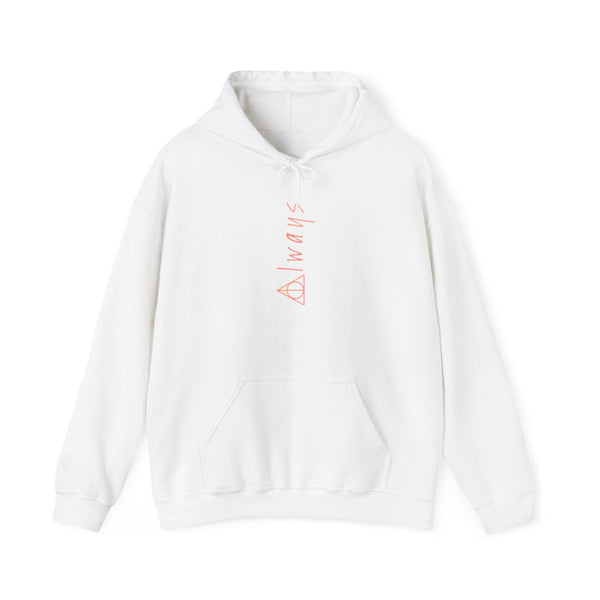 Deathly Always Hoodie White Front