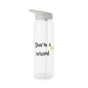 You're A Wizard Clear Water Bottle 6