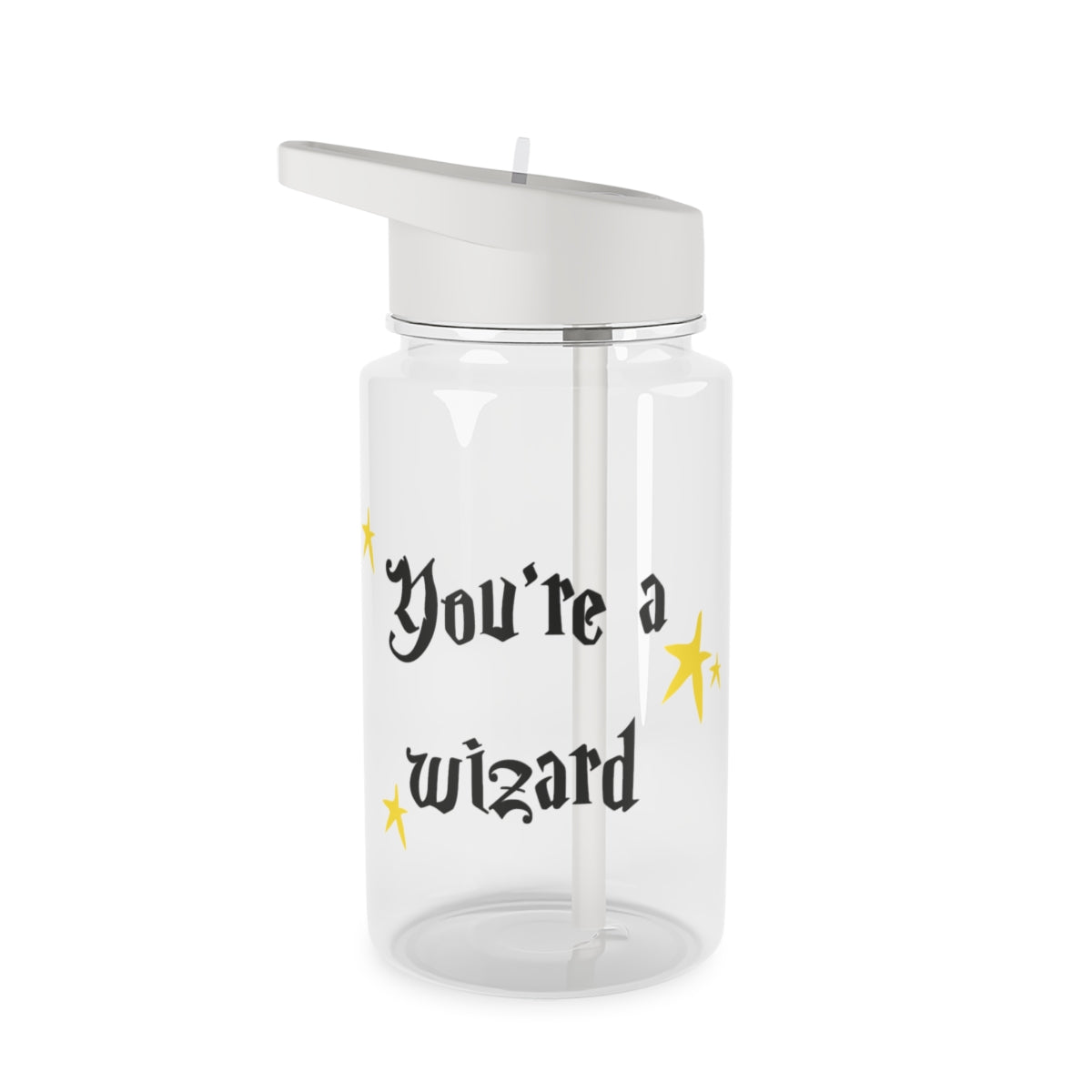 You're A Wizard Clear Water Bottle