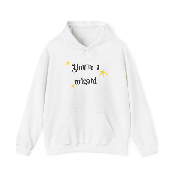 You're A Wizard Hoodie White Front