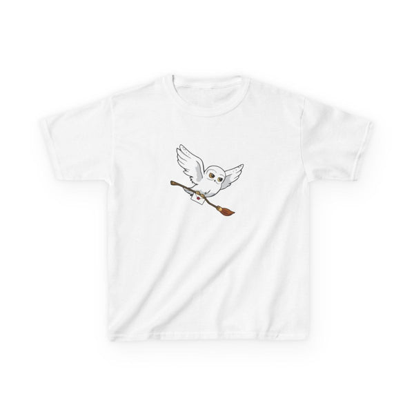 Messenger Owl Hedwig Kids T-Shirt White Front