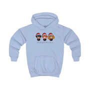 Wizards With Christmas Hats Kids Hoodie 5