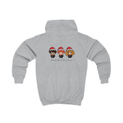 Wizards With Christmas Hats Kids Hoodie 4