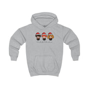 Wizards With Christmas Hats Kids Hoodie 3