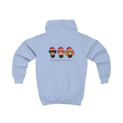 Wizards With Christmas Hats Kids Hoodie 6