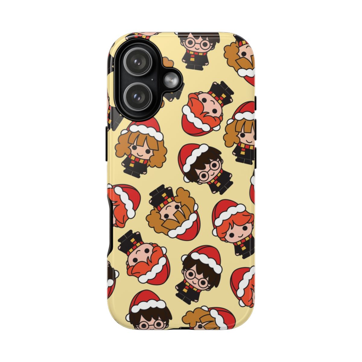 Wizards With Christmas Hats Pattern Phone Case