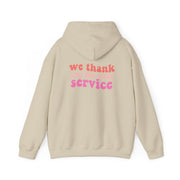 We Thank You For Your Service - Heart TV Hoodie 8