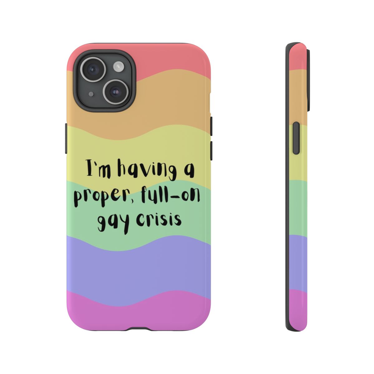 Gay Crisis - Heart TV Phone Case