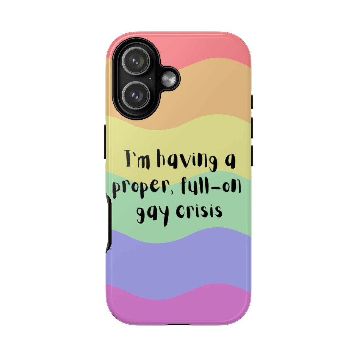 Gay Crisis - Heart TV Phone Case