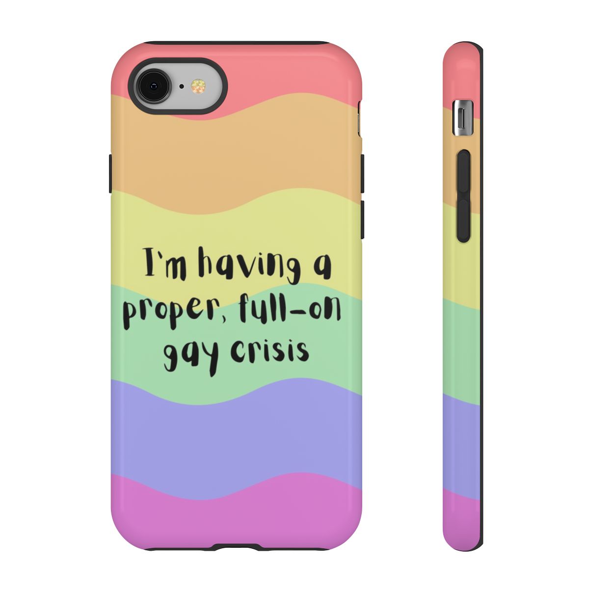 Gay Crisis - Heart TV Phone Case
