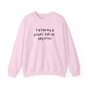 Gay Crisis - Heart TV Sweatshirt 7