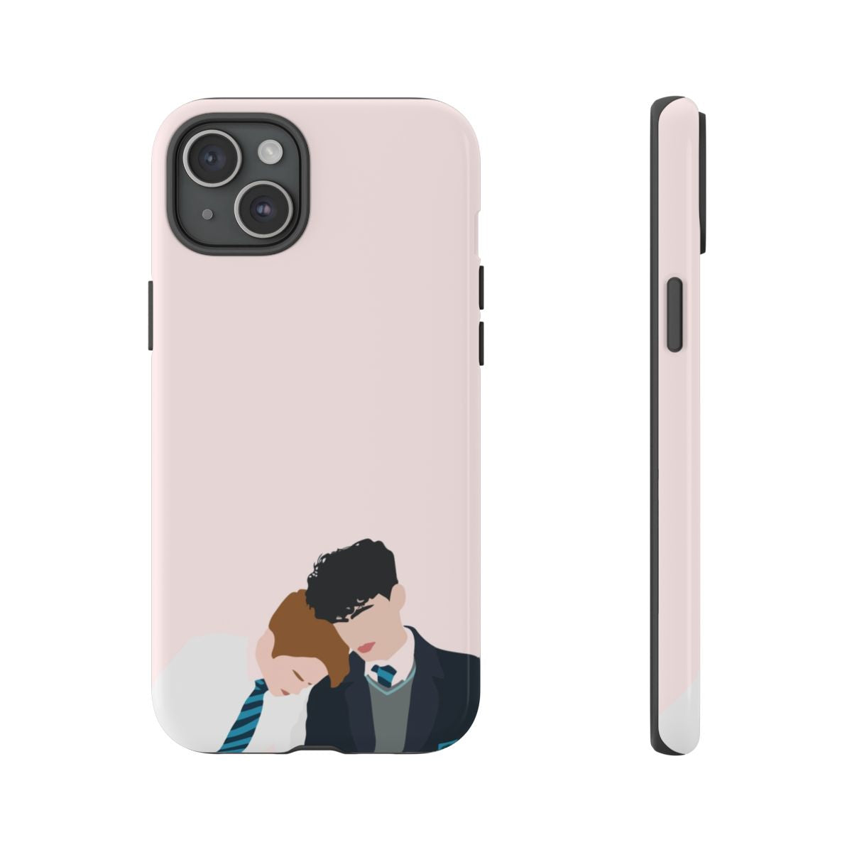 Nick And Charlie School Clothes - Heart TV Phone Case