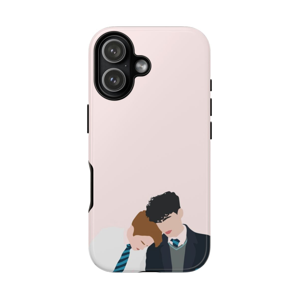 Nick And Charlie School Clothes - Heart TV Phone Case