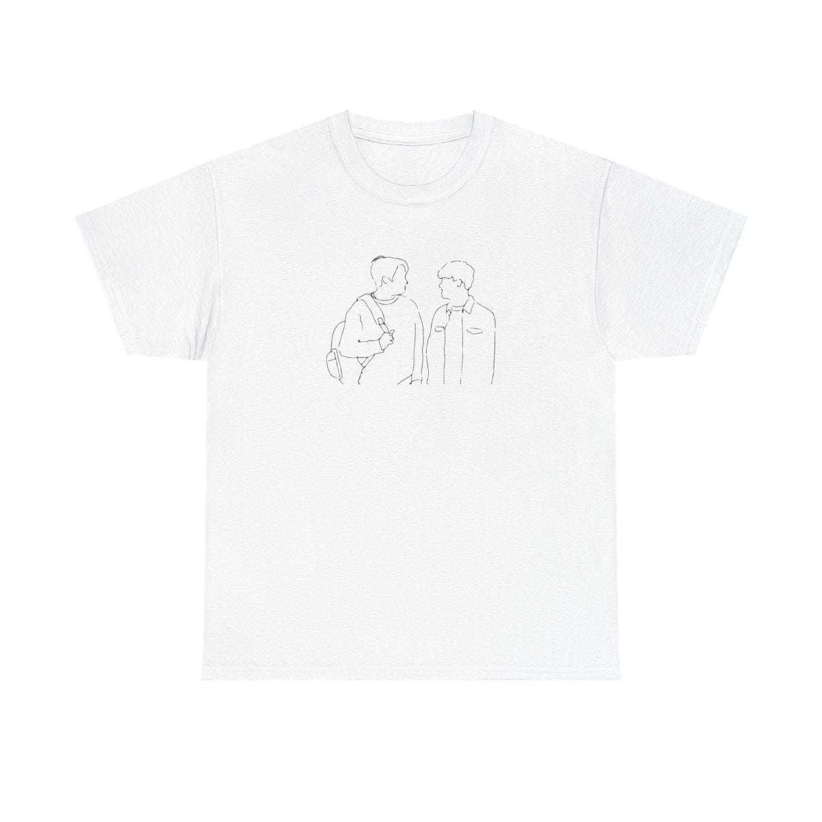 Outline - Heart TV T-Shirt