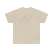 Outline - Heart TV T-Shirt 6