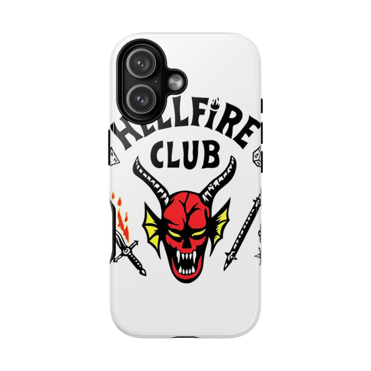 Hellfire Logo - White Phone Case