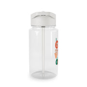 Colourful Good Vibes Only Clear Water Bottle 3