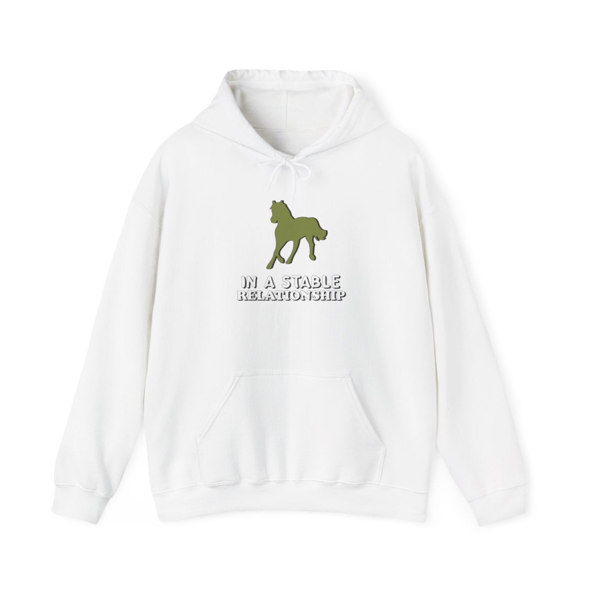In A Stable Relationship - Horses Hoodie