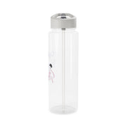 Certified Horse Girl - Horses Clear Water Bottle 9