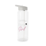 Certified Horse Girl - Horses Clear Water Bottle 6