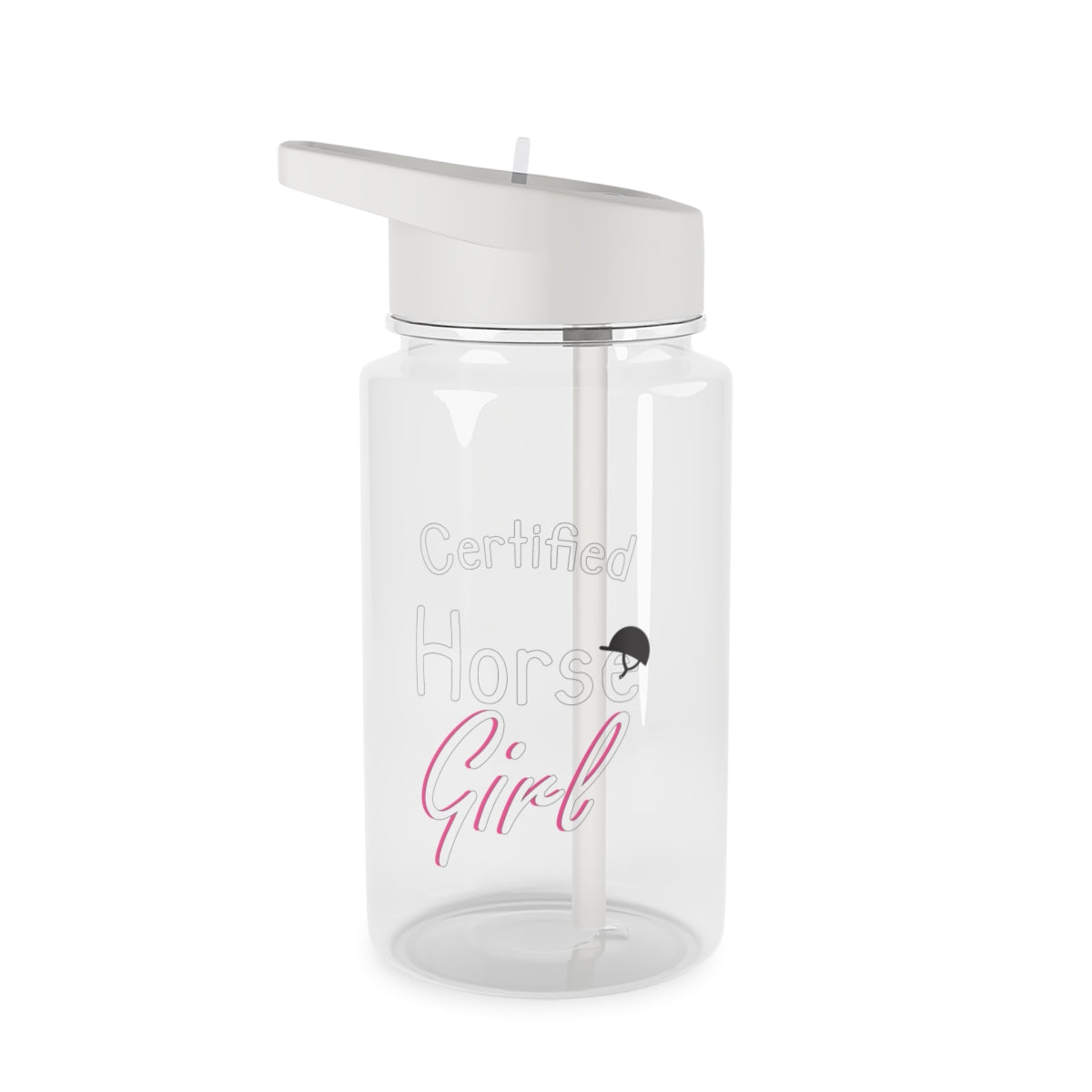 Certified Horse Girl - Horses Clear Water Bottle